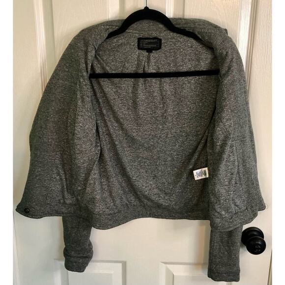 Current/Elliott The Easy Biker Zip Soft Knit Motorcycle Jacket Size 1 (Small) - Picture 6 of 8